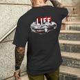 Life Picture Collection _ スティーブ マックイーン3 メンズTシャツ バックプリント 彼への贈り物