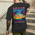 I Love Miami Miamiibes Illustration Graphic s メンズTシャツ バックプリント 彼への贈り物