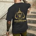 Lumpinee ボクシングスタジアム バンコク タイ ムエタイ ボクシング メンズTシャツ バックプリント 彼への贈り物