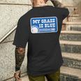My Grass Is Blueintage Bluegrass メンズTシャツ バックプリント 彼への贈り物