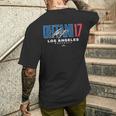 Name Number Cityhohei Ohtani 17 Los Angeles Baseball Mlbpa メンズTシャツ バックプリント 彼への贈り物