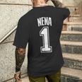 Nenaサポーター番号 1番の大ファン メンズTシャツ バックプリント 彼への贈り物