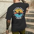 Pallanuotista Papà Acqua Pallanuoto Giocatore Di Pallanuoto T-shirt da uomo con stampa posteriore Regalos para él