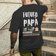 Papà 2027 Gravidanza Padre Futuro Papà 2027 Loading T-shirt da uomo con stampa posteriore Regalos para él