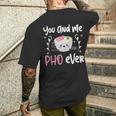 Phoho アジアンヌードル メンズTシャツ バックプリント 彼への贈り物