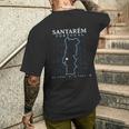 Portugalantarém Camiseta Hombre Estampado Espalda Regalos para él