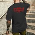 Rebel Motorsportsのスターがあなたより速く打たれた。 メンズTシャツ バックプリント 彼への贈り物