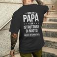 Regalo Papà Con Collo A T-shirt da uomo con stampa posteriore Regalos para él