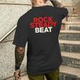 Rockteady Beat Jamaica 1967 ジャマイカ ロックステディ レゲエ スカ Music メンズTシャツ バックプリント 彼への贈り物