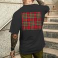 Royaltewart タータンチェックtシャツ メンズTシャツ バックプリント 彼への贈り物