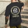 Sas特殊部隊スナイパー退役軍人 7月4日ギフト メンズTシャツ バックプリント 彼への贈り物