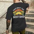 Taco Bout The Best Dad Ever 父の日 メンズTシャツ バックプリント 彼への贈り物