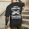 Uomo Baker Divertente Detto Panettiere Fornaio Papà E Panettiere T-shirt da uomo con stampa posteriore Regalos para él
