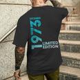 Vintage 50 Birthday I Limited Edition December 1973 長袖tシャツ メンズTシャツ バックプリント 彼への贈り物