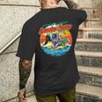 Vintage California I Retroanta Cruz メンズTシャツ バックプリント 彼への贈り物