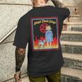 Vintage Child Game Horror Adopt Donthop Dark Humor メンズTシャツ バックプリント 彼への贈り物
