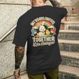 We're All In This Together Like Hostages Humor メンズTシャツ バックプリント 彼への贈り物