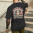 We're All In This Together Like Hostages メンズTシャツ バックプリント 彼への贈り物