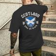We Lovecotland Alba Gu Brath スコットランド国旗 プライド ヴィンテージ メンズTシャツ バックプリント 彼への贈り物