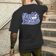 メンズ Worlds Best Grandpa Grandfather メンズTシャツ バックプリント 彼への贈り物