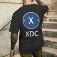 Xinfin 暗号通貨 Xdc暗号コイン メンズTシャツ バックプリント 彼への贈り物