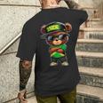 Yardie ジャマイカ ベア ジャマイカ国旗 ジャマイカの服 長袖tシャツ メンズTシャツ バックプリント 彼への贈り物