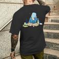 【コラボイラスト】おしげ酒 メンズTシャツ バックプリント 彼への贈り物