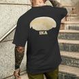 いか 面白ネタ すしネタ Ika 烏賊 メンズTシャツ バックプリント 彼への贈り物