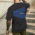 とんぼ トンボ イトトンボ 長袖tシャツ メンズTシャツ バックプリント 彼への贈り物