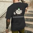 にんにくが好き 長袖tシャツ メンズTシャツ バックプリント 彼への贈り物