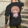 ゆるかわメルちゃん ビッグプリント（表裏） メンズTシャツ バックプリント 彼への贈り物