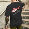 アカマチさん メンズTシャツ バックプリント 彼への贈り物