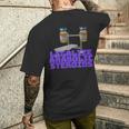 アナボリックステロイドを合法化 メンズTシャツ バックプリント 彼への贈り物