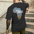 アフリカ ツーリング ツインバイク ナチュラル オフロードバイク メンズTシャツ バックプリント 彼への贈り物
