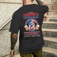 アメリカ We Love Dogs ダルメシアン犬とビール 独立記念日 メンズTシャツ バックプリント 彼への贈り物