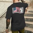 アメリカ 現金ドル札 コスチューム メンズTシャツ バックプリント 彼への贈り物