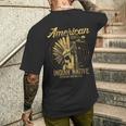 アメリカンインディアン ネイティブ服 伝説のバイクギフト メンズTシャツ バックプリント 彼への贈り物