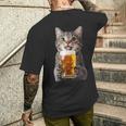 アメリカンショートヘアビール メンズTシャツ バックプリント 彼への贈り物