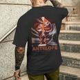 アンテロープレッドロックス アリゾナキャニオン メンズTシャツ バックプリント 彼への贈り物