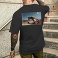 アンリ・ルソー作「眠れるジプシー」1897 メンズTシャツ バックプリント 彼への贈り物