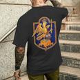 アン・ブーリン ロイヤル・ファルコン バッジ メンズTシャツ バックプリント 彼への贈り物