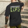 アーボリスト ライフツリー 外科医 メンズTシャツ バックプリント 彼への贈り物