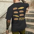 イエス・フィード 5000 5 一斤のパン 2 魚 聖書 物語 メンズTシャツ バックプリント 彼への贈り物