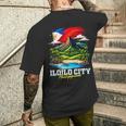 イロイロ市 フィリピン お土産 フィリピン国旗 メンズTシャツ バックプリント 彼への贈り物