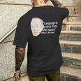 ウィリアム・バロウズ ビート詩人の名言 ビートジェネレーション メンズTシャツ バックプリント 彼への贈り物