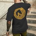 ウロボロス アルマジロトカゲ メンズTシャツ バックプリント 彼への贈り物