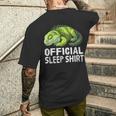 オフィシャル・スリープシャツ・イグアナ メンズTシャツ バックプリント 彼への贈り物