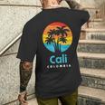 カリ コロンビア メンズTシャツ バックプリント 彼への贈り物