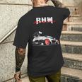 カーレース モーター愛好家 Gt R 35 ストリート Jdm ミームコイン メンズTシャツ バックプリント 彼への贈り物
