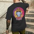 ガネーシャ 象 ヒンドゥー教の神 ガネーシャ 河合主 ガネーシャ 長袖tシャツ メンズTシャツ バックプリント 彼への贈り物